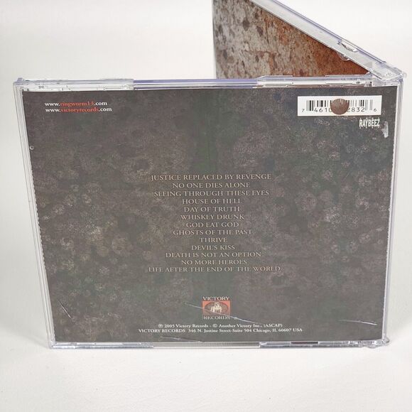 Ringworm Justice Replaced By Revenge Demo Pre-Release CD 2005 Victory Records - Picture 6 of 7